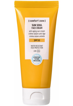 Comfort Zone Водостойкий солнцезащитный крем для лица SPF30 Sun Soul Face Cream 60 мл 12163
