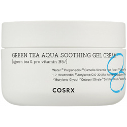 COSRX Увлажняющий гель крем для жирной кожи лица Hydrium Green Tea Aqua Soothing Gel Cream 50 мл 8809598450622