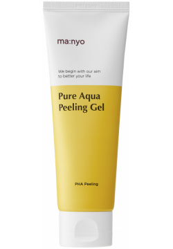ma:nyo Пилинг гель для сияния кожи лица с PHA кислотой Pure Aqua Peeling Gel 120 мл 8809730951468
