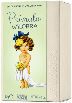 VALOBRA Мыло для тела и рук Primula 130 гр 403003