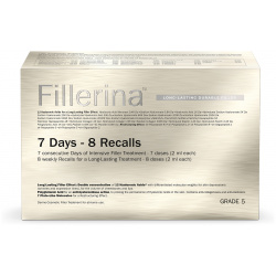 Fillerina Набор филлеров с длительным эффектом заполнения морщин Long Lasting Intensive Filler Treatment  уровень 5 50 мл 8051417873055