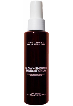 Philosophy by Alex Kontier Несмываемый термозащитный спрей для волос Glow + Smooth Thermo Spray 110 мл 4610030821146