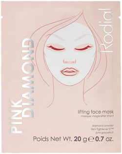 Rodial Биоцеллюлозная маска для сияния кожи лица с лифтинг эффектом Pink Diamond Lifting Face Mask 20 гр SKPDLIFTMASK