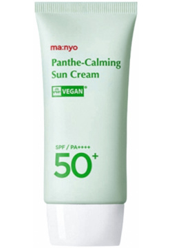 ma:nyo Успокаивающий солнцезащитный крем для лица SPF50+ PA++++ Panthe Calming Sun Cream 50 мл APT 4630