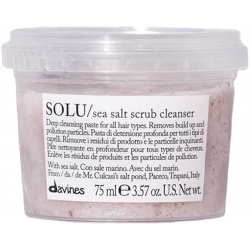 Davines Отшелушивающий шампунь скраб для кожи головы с морской солью SOLU в дорожном формате 75 мл 75561