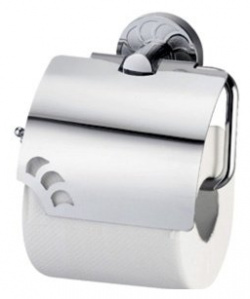Держатель туалетной бумаги с крышкой WasserKRAFT K 4025 Isen