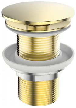 Донный клапан BELBAGNO BB SC ORO Uno с системой Клик  клак золото