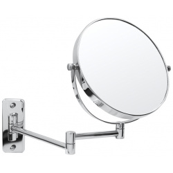Зеркало косметическое подвесное RIDDER О3104100 Belle 1х/5х увелич  хром