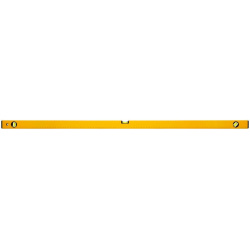 Уровень FIT 18215 Стайл Профи 3 глазка  желтый усиленный корпус фрезер рабочая грань шкала 1500 мм