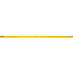 Уровень FIT 18220 Стайл Профи 3 глазка  желтый усиленный корпус фрезер рабочая грань шкала 2000 мм