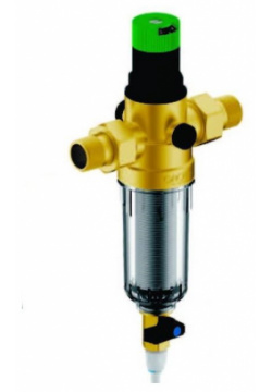 Фильтр Гейзер Бастион 1/2" для холодной воды  с редуктором давления 16бар t 30*C D52 5мм 32681