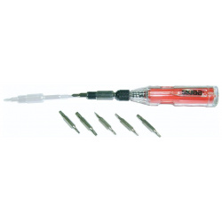 Отвертка SKRAB 41684 для точной механики 12 в 1 с гибким удлинителем ручка пенал