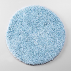 Коврик для ванны WasserKRAFT BM 3916 Dill Crystal Blue 60х60  микрофибра термопластичная резина