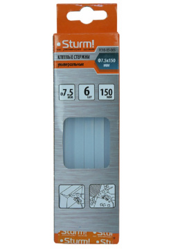 Стержни клеевые Sturm  7010 05 06S 6S