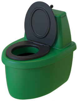 Торфяной туалет ROSTOK 2042 0000 406 Комфорт зеленый