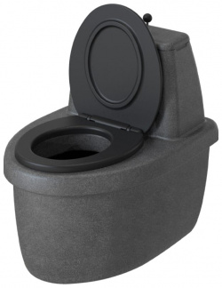 Торфяной туалет ROSTOK 2042 0000 910 Комфорт черный гранит