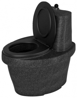 Торфяной туалет ROSTOK 206 1000 003 0 черный гранит