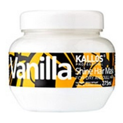 Маска для сухих и тусклых волос «Ваниль» Vanilla Shine Hair Mask Kallos 