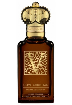 V for Men Amber Fougere With Smoky Vetiver Clive Christian 