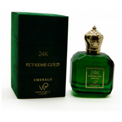 24K Supreme Gold Emerald Paris World Luxury 