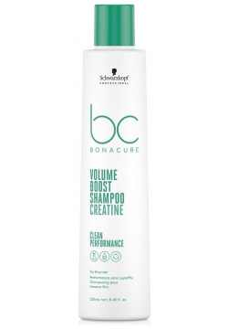 Шампунь для волос Schwarzkopf Professional  Bonacure Clean Performance Volume Boost