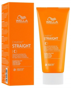 Крем для волос Wella  Creatine Straight C