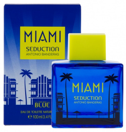Miami Seduction Blue For Men Antonio Banderas 