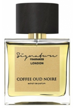 Coffee Oud Noire Signature Fragrances 
