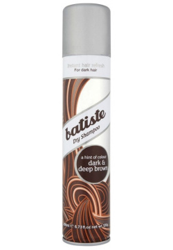 Сухой шампунь Batiste Dry Shampoo  Dark & Deep Brown