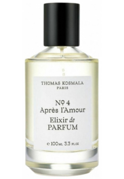 No 4 Apres LAmour Elixir de Parfum Thomas Kosmala 
