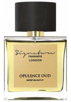 Opulence Oud Signature Fragrances 