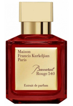 Baccarat Rouge 540 Extrait de Parfum Maison Francis Kurkdjian 