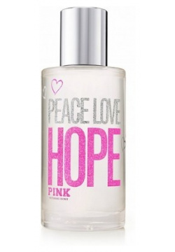 Pink Peace Love Hope Victoria`s Secret 