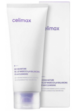 Пенка для лица Celimax  Relief Madecica pH Balancing