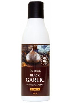 Шампунь для волос Deoproce  Black Garlic Intensive Energy