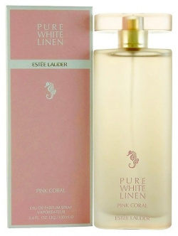 Pure White Linen Pink Coral Estee Lauder 