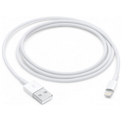 Кабель Apple USB / Lightning  1м белый MXLY2ZM/A