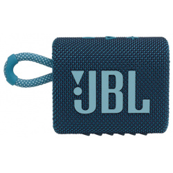 Акустическая система JBL Go 3  4 2 Вт синий JBLGO3BLU