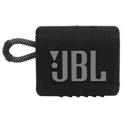 Акустическая система JBL Go 3  4 2 Вт черный JBLGO3BLK