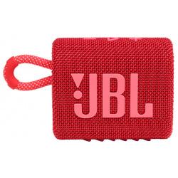 Акустическая система JBL Go 3  4 2 Вт красный JBLGO3RED