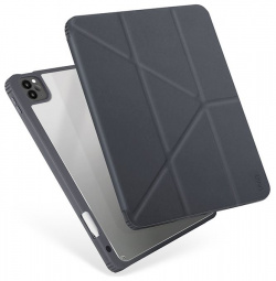 Чехол книжка Uniq Moven для iPad Pro 11 (3 го поколения) (2021)  полиуретан серый NPDP11(2021) MOVGRY