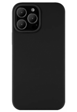 Чехол накладка uBear Touch Mag Сase для iPhone 13 Pro Max  силикон черный CS102BL67TH I21M