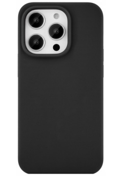 Чехол накладка uBear Touch Mag Case для iPhone 14 Pro  силикон черный CS201BL61PTH I22M