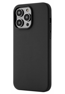 Чехол накладка uBear Touch Mag Case для iPhone 14 Pro Max  силикон черный CS213BL67PTH I22M