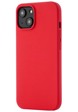 Чехол накладка uBear Touch Mag Case для iPhone 14  силикон красный CS198RV61TH I22M