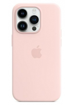 Чехол накладка Apple MagSafe для iPhone 14 Pro  силикон розовый мел MPTH3ZM/A