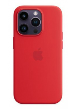 Чехол накладка Apple MagSafe для iPhone 14 Pro  силикон (PRODUCT)RED MPTG3ZM/A