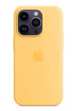 Чехол накладка Apple MagSafe для iPhone 14 Pro  силикон желтый MPTM3ZM/A