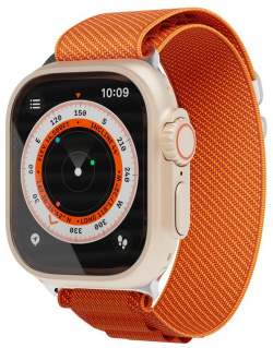 Ремешок VLP Extreme Band для Apple Watch 42/44/45/49mm  Нейлон оранжевый 1101002