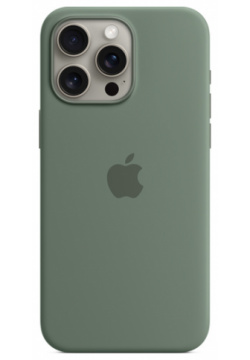 Чехол накладка Apple MagSafe для iPhone 15 Pro Max  силикон кипарис MT1X3ZM/A